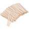 1000Pcs Wooden Wax Sticks Small Waxing Applicator Sticks Wax Spatulas Wood Craft Sticks for Hair Removal and Smooth Skin - Slanted &amp; Round