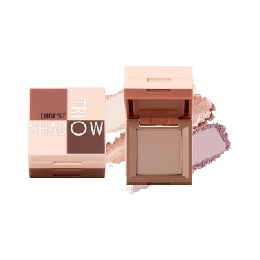 Jolilab 3-in-1 Eye Shadow Box, Nude Colors Eyeshadow Palette Natural Nude Matte,Professional Beauty Makeup,Non Flying Powder.0.27oz(01# Springtime)