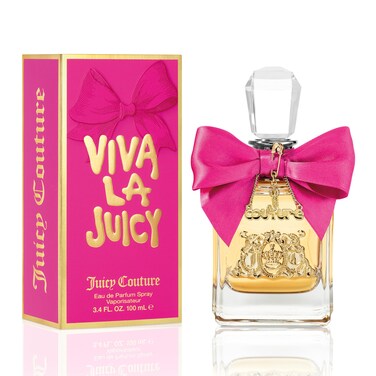 Juicy Couture Viva La Juicy Eau De Parfum, Women's Perfume with Notes of Mandarin, Gardenia &amp; Caramel, Floral &amp; Sweet, EDP Spray, 3.4 fl oz