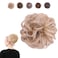Juvabun Messy Bun 2.0 Hair Piece -Medium Blonde   Hair Pieces for Women Messy Bun Hair Piece Synthetic Hair   Everyday Wear Hair Pieces for Updos   Washable &amp; Realistic Synthetic Hair Bun Scrunchie