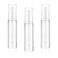 3pcs Empty Airless Pump Bottles Refillable Clear Travel Lotion Compact Vacuum Press Pump Bottle Cream Cosmetic Container for DIY Foundation, Gel, Lotion, Moisturiser - 10ml