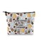 JXGZSO Drinker Inspired Gift Iced Coffee Is My Love Language Travel Toiletry Bag Iced Coffee Cosmetic Bag Makeup Junkie Bag