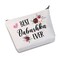 JXGZSO Russian Grandma Gift Babushka Gift Best Babushka Ever Makeup Bag Mothers Day Gift (Best Babushka Ever bag)