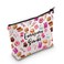 JXGZSO Emergency Snacks Food Storage Bag Foodie Reusable Zipper Pouch Food Safe Bag Snack Lover Gift (Emergency snacks Bag)