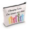 JXGZSO ABA Therapist Gifts Changing Lives One Session At A Time Makeup Bags ABA Therapy Gifts (One Session bag)