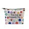 JXGZSO Dungeon Master Gift You Can Certainly Try Dungeon Dice Cosmetic Bag Funny D20 Dice Game Makeup Bag (You Can Certainly Try Makeup Bag)