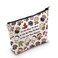JXGZSO Funny Dunmesh Gift Dungeon Meshi Characters Makeup Bag Dungeon Anime Lover Gift Dungeon Foodie Zipper Cosmetic Bag
