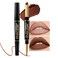 Kaely 2in1 Dark Deep Brown Matte Lip Liner &amp; Lipstick Combo Set Kit for Women, DNM Magic Neutral Lipstick 24 Hours Original Lipstick &amp; Lips Liner Pencil Stain Gloss Makeup Long Lasting Waterproof 39