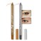 Kaely 2Pcs Gold Silver Waterline Pencil Eyeliner, Sharpenable Multi-Use Gel Eyeliner Pencil, Eye Liner Waterproof Smudge proof, Smooth Eye Makeup Liners, delineador de ojos contra el agua, 04+05