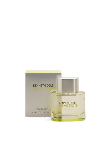 Kenneth Cole Reaction Eau de Toilette Spray Cologne for Men, Notes of Juicy Lime, Crisp Green Apple, Patchouli, Citrus Green Woody Fragrance, Fresh &amp; Energetic Scent