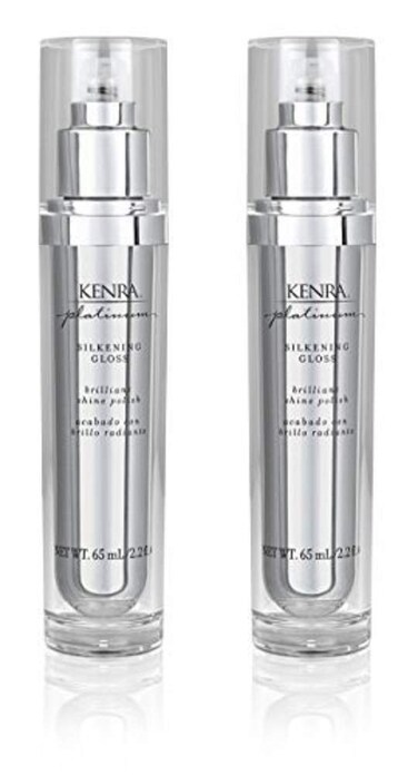 Kenra Platinum Silkening Gloss   Brilliant Shine Polish   Tames Frizz &amp; Smooths Flyaways   Lightweight Formula   Protects Against Humidity   Smooths Dry Ends   Medium To Coarse Hair