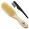 Kent LS9D Satinwood Hair Brush &ndash; Boar Bristle Brush for Thin Hair. Luxury Styling, Straightening, and Smoothing. Ideal for Women.