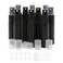Kesell 10Pcs 10ml Spray Bottle Frosted Fine Mist Spray Bottle Refillable Perfume Atomizer Small Black Spray Bottle Portable Sample Cosmetic Container for Travel