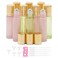 Kesell 10ml Glass Roller Bottles for Essential Oil Blends, with Stainless Steel Roller balls, Shiny Gold Caps, Droppers, Funnels and bottle opener, Pack of 10