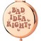 KEYCHIN Music Album Pocket Mirror Singer Fans Gifts Bad Idea Right Song Music Compact Makeup Mirror for Women Girls (Bad IDEA-RG)