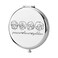 KEYCHIN Golden TV Show Pocket Mirror Sophia Dorothy Blanche Rose Fans Gift Peace Love Golden Compact Makeup Mirror for Women Girls Teenagers (Golden 4 Mirror)