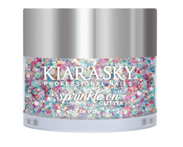 Kiara Sky Sprinkle On Collection Glitter 1 oz, Eerie-Descent