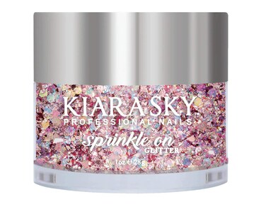 Kiara Sky Sprinkle On Collection Glitter 1 oz, Pink It Up