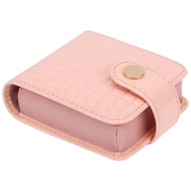 kilofly Genuine Leather Double Lipstick Case Cosmetic Makeup Holder + Gift Box