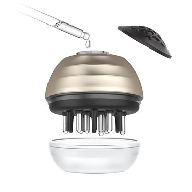 Hair Oil Applicator Scalp Head Massager for Hair Growth, Hair Oiling Applicator Oil Dispenser for Hair Care Treatment Oil Medicine Essential Oil Serum