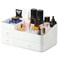 KIMCHOMERSE Countertop Cosmetic Storage Organizer, Dresser Organizer with 3 Drawers, Bathroom Vanity Organizer for Cosmetics, Toiletries, Skin Care, Jewelry, Stationery Pens - White