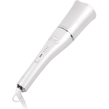 KINUJO&reg; Automatic Curling Iron   Self-Winding Curling Iron Wands   Adjustable Temperature: 284~392&deg;F   Japanese Technology Silk Plate to Minimize Hair Damage