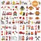 Konsait Firefighter Temporary Tattoos for Kids, 150+Pcs Fire Fake Tattoo Waterproof Fireman Firetruck Tattoo Sticker for Boys/Girls Birthday Party School Fire Education Theme Party Favor Gift Supplies