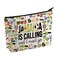 KUIYAI Jamaica Vacation Makeup Bag Jamaica Lovers Cosmetic Bag Jamaica Travel Gift Girls Trip Gift Jamaica Souvenirs Gift For Traveler (JamaicaMakeup)