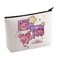KUIYAI Cartoon Merchandise Cosmetic Bag Fat Nugget Valentine Makeup Bag Fat Nugget Lovers Gift Angel Dust's Pet Gift For Anime Lovers(PinkPigMakeup)