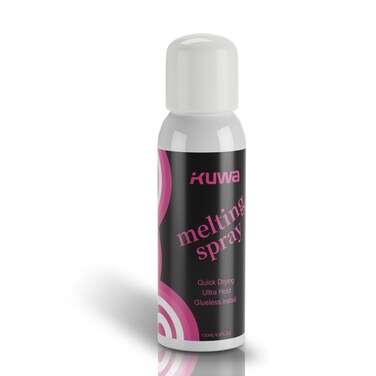 Kuwa lace Melting Spray,lace Bond Adhesive Spray,Melting Spray for lace Wigs,lace Melting Spray for glueless wigsmelting Spray 4.4 oz / 130ml -Strong Natural Forming Hold
