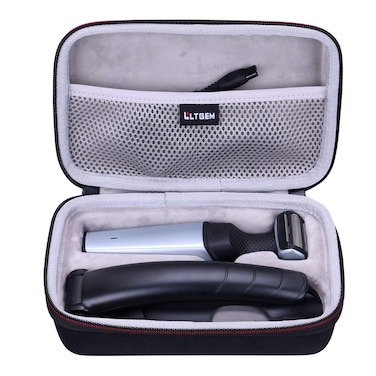 LTGEM EVA Hard Case for Philips Norelco Bodygroom Series 3500(BG5025/49) or Series 5000(BG5025/40) Showerproof Body Trimmer
