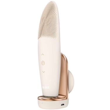 L&amp;L SKIN EMI Facial Cleansing Brush, Face Brush for Deep Cleansing, Ultra Hygienic Soft Silicone Face Scrubber, Rechargeable &amp; Waterproof