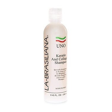 La-Brasiliana Uno Keratin and Collagen Shampoo, 8.45 fl.oz.