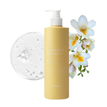 Laminaria Shampoo with Organic Ingredient, Korean Clarifying Shampoo, Hydrating for Dry Hair, Strengthening for Weak Hair, Sulfate &amp; Paraben-Free, for Women &amp; Men,16.9 FL. OZ, Pear &amp; Freesia