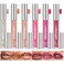 LANGMANNI 6 Colors Diamond Glitter Lip Gloss Set,Long Lasting High Shine Shimmer Liquid Lipstick Set,Hydrating,Moisturizing Lip Gloss Kit Gift Makeup For Girls(#01+02+03+04+05+06)
