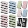 24 Sets Manicure Set Bulk Professional Nail Care Kit Nail Clippers Kit 8 in 1 Stainless Steel Pedicure Set with Travel Case Portable Grooming Kits Gifts for Men Women Friends(Fresh)