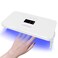 LASONAS 36 watt UV LED Nail Lamp for Gel Uv Nail Light for UV Nail Dryer with 3 Timer Seting(30s/60s/120s),Portable Gel Nail Polish Curing Lamp,White