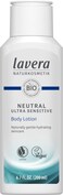 lavera Neutral Body Lotion - organic evening primrose - moisturizing care naturally mild - for sensitive skin - ph-neutral - PETA certified - biodegradable - vegan - natural cosmetics - 6,76 fl.oz.
