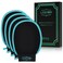 Exfoliating Gloves, (4pcs) Durable Body Scrub, Dead Skin Remover &amp; Body Scrubber Exfoliator, Body Exfoliating Gloves for Shower, washcloth exfoliating, exfoliating Glove for Smooth Skin