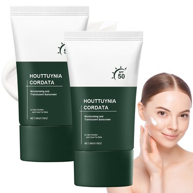 LEDeng Heartleaf Silky Moisture Sunscreen