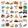 Leesgel 408 PCS Temporary Tattoo Kids Party Favors, Individually Wrapped Kids Tattoos School Supplies Teacher Stickers, Funny Custom Birthday Goodie Bags Stuffers Fillers