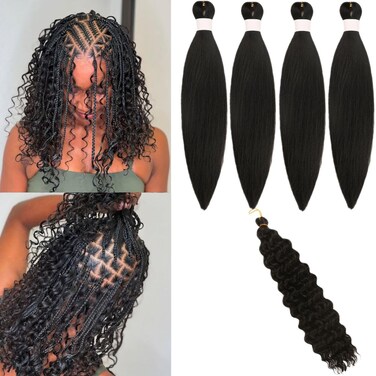Boho Braiding Hair Curly Braiding Hair for Bob Boho Braids Bohemian Braiding Hair