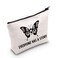 LEVLO Semicolon Butterfly Gift Everyone Has A Story Makeup Bags Gift Suicide Mental Health Awareness Inspirational Gifts (Everyone Has A Story)