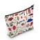 LEVLO Japan Travel Pouch - Zipper Pouch Bag for Souvenirs &amp; Gifts, Japanese Trip Theme