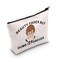 LEVLO Judy Justice TV Show Cosmetic Make Up Bag Judy Fans Gifts Beauty Fades But Dumb Is Forever Makeup Zipper Pouch Bag For Friend Family (Beauty Fades)