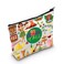 LEVLO Aloha Hawaii Holiday Cosmetic Make Up Bag - Travel Gift Beach Guitar Zipper Pouch Bag - Aloha Hawaiian Party Gift