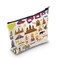 LEVLO Cambodia Travel Cosmetic Bag Cambodia Souvenir Gift Southeast Asia Theme Zipper Pouch Bag Thai Merch (Cambodia)