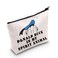 LEVLO Funny Duck Cosmetic Make Up Bag Duck Lover Gift Duck Is My Spirit Animal Makeup Zipper Pouch Bag (Donald Spirit Animal)