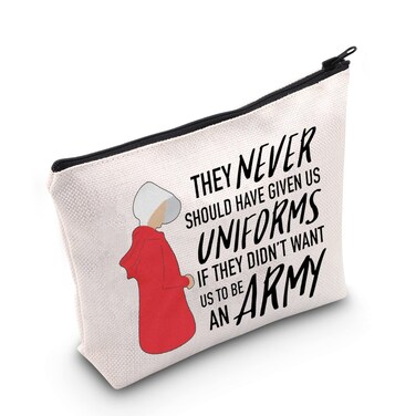 LEVLO Handmaid's Tale Cosmetic Make Up Bag Handmaid's Tale Fans Gift Handmaid's Tale Merchandise