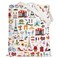 LEVLO France Travel Culture Gift French Theme Travel Pouch Bag Paris Landmarks Gift French Souvenir Gift (France Tote)